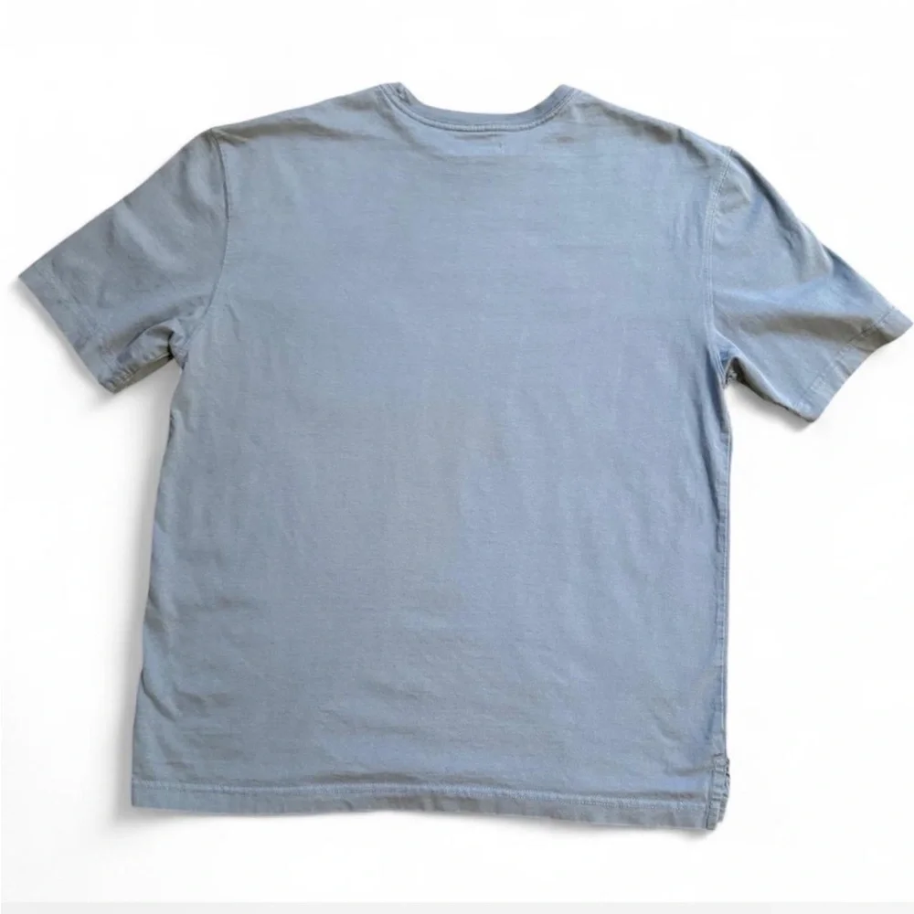 Men’s Solitude Front Pocket Blue T-Shirt Small - Picture 3 of 6